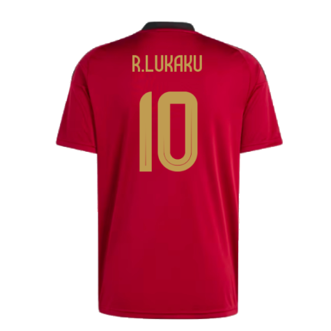 2024-2025 Belgium Home Fan Shirt (R.Lukaku 10)