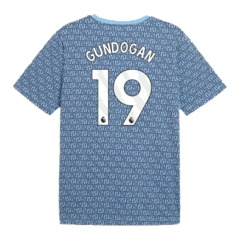 2024-2025 Man City ftblCulture Tee AOP (Navy) (Gundogan 19)