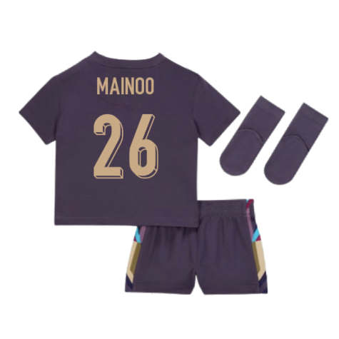 2024-2025 England Away Baby Kit (Mainoo 26)