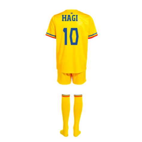 2024-2025 Romania Home Mini Kit (Hagi 10)