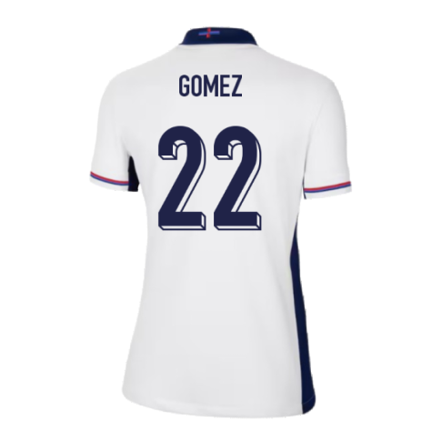 2024-2025 England Home Shirt (Womens) (Gomez 22)