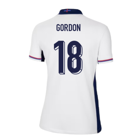 2024-2025 England Home Shirt (Womens) (Gordon 18)