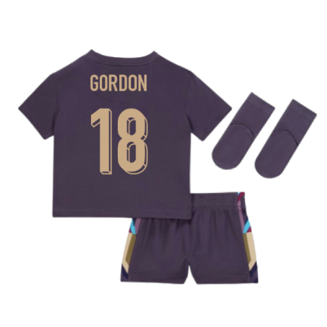 2024-2025 England Away Baby Kit (Gordon 18)