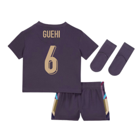 2024-2025 England Away Baby Kit (Guehi 6)