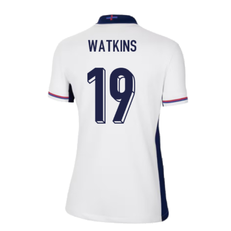 2024-2025 England Home Shirt (Womens) (Watkins 19)