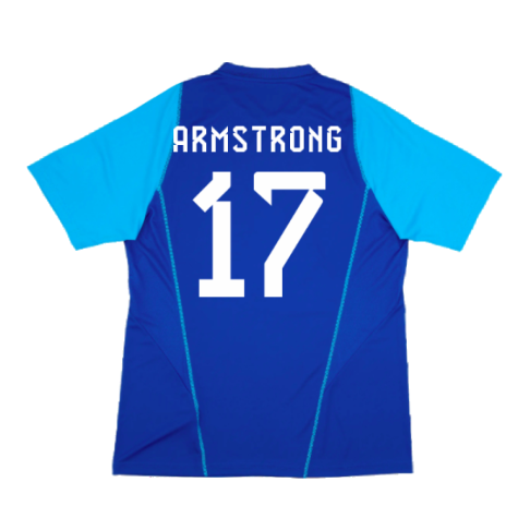 2023-2024 Scotland Player Issue Training Shirt (Blue) (Armstrong 17)