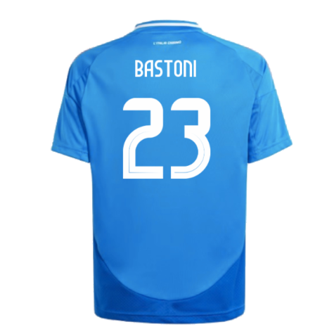 2024-2025 Italy Home Shirt (Kids) (BASTONI 23)