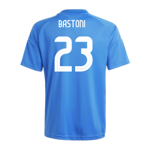 2024-2025 Italy Home Fan Jersey (Kids) (BASTONI 23)