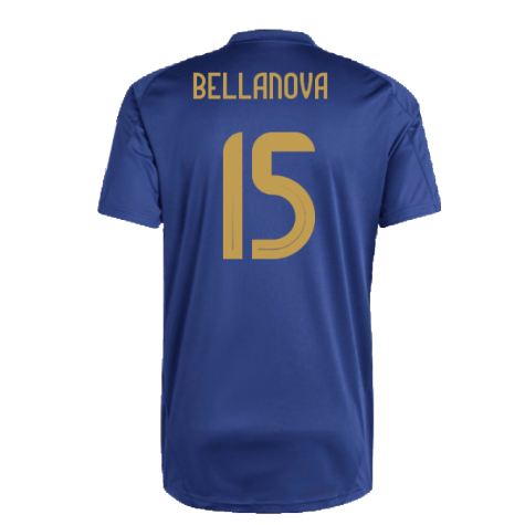 2024-2025 Italy Training Tee (Navy) (BELLANOVA 15)