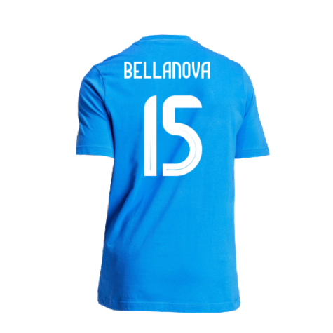 2024-2025 Italy DNA Graphic Tee (Blue) (BELLANOVA 15)