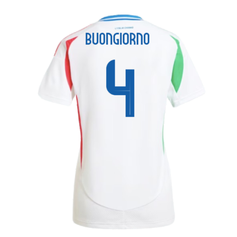 2024-2025 Italy Away Shirt (Ladies) (BUONGIORNO 4)