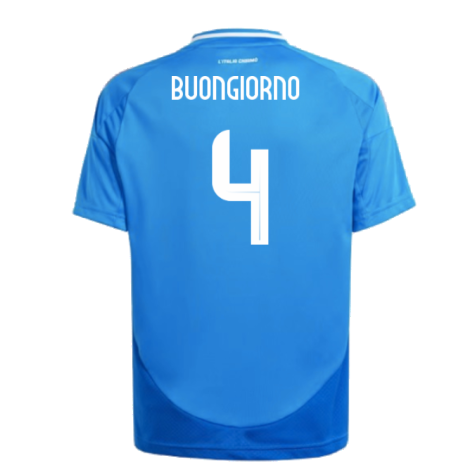 2024-2025 Italy Home Shirt (Kids) (BUONGIORNO 4)