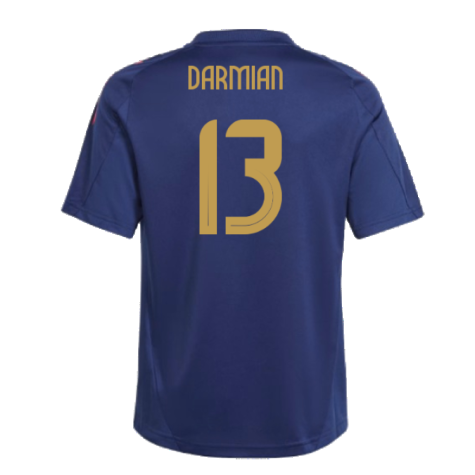 2024-2025 Italy Training Jersey (Navy) - Kids (DARMIAN 13)