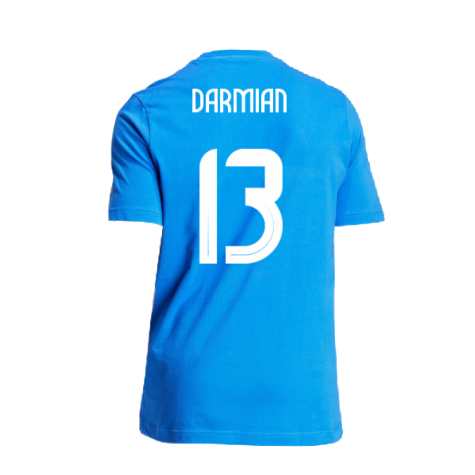 2024-2025 Italy DNA Graphic Tee (Blue) (DARMIAN 13)