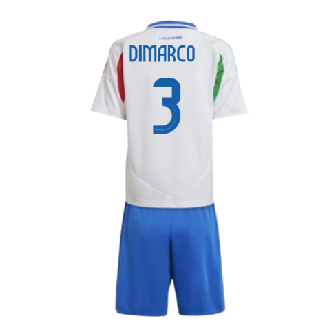 2024-2025 Italy Away Mini Kit (DIMARCO 3)