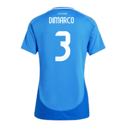 2024-2025 Italy Home Shirt (Ladies) (DIMARCO 3)