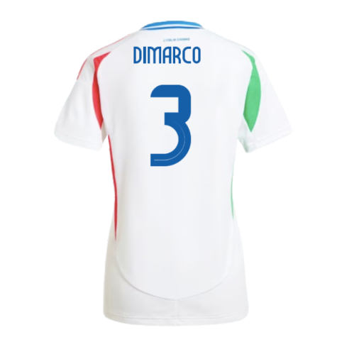 2024-2025 Italy Away Shirt (Ladies) (DIMARCO 3)