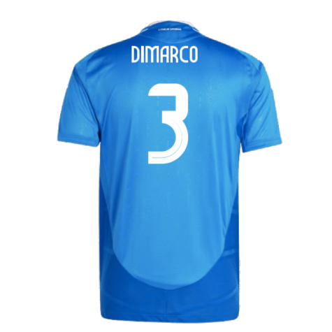 2024-2025 Italy Authentic Home Shirt (DIMARCO 3)