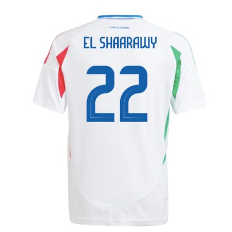 2024-2025 Italy Away Shirt (Kids) (EL SHAARAWY 22)