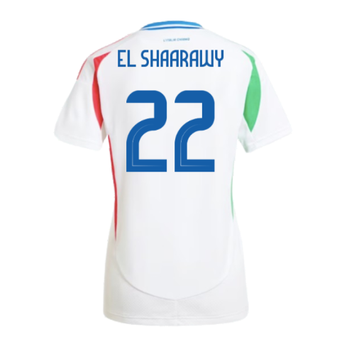 2024-2025 Italy Away Shirt (Ladies) (EL SHAARAWY 22)