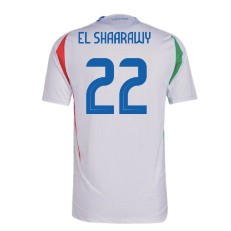 2024-2025 Italy Authentic Away Shirt (EL SHAARAWY 22)