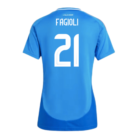 2024-2025 Italy Home Shirt (Ladies) (FAGIOLI 21)