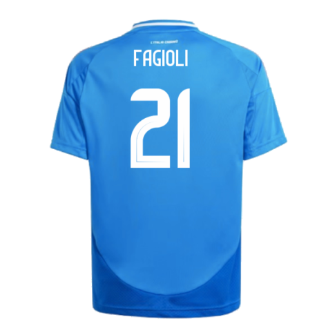 2024-2025 Italy Home Shirt (Kids) (FAGIOLI 21)