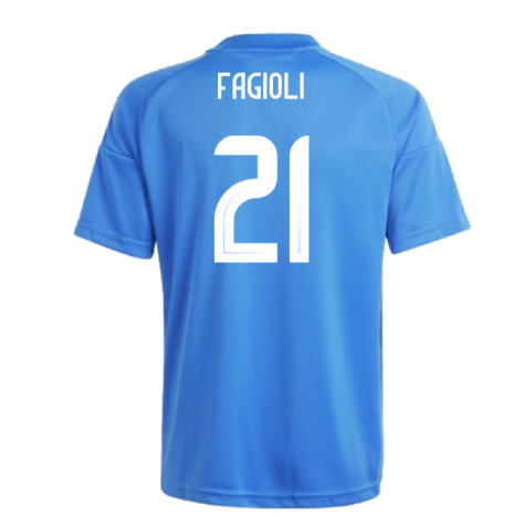 2024-2025 Italy Home Fan Jersey (Kids) (FAGIOLI 21)