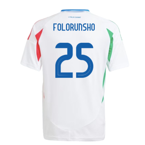 2024-2025 Italy Away Shirt (Kids) (FOLORUNSHO 25)