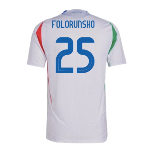 2024-2025 Italy Authentic Away Shirt (FOLORUNSHO 25)