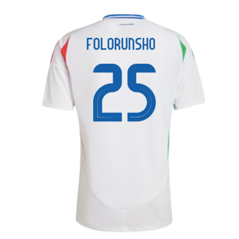 2024-2025 Italy Away Shirt (FOLORUNSHO 25)