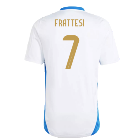 2024-2025 Italy Training Tee (White) (FRATTESI 7)