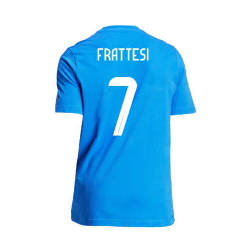 2024-2025 Italy DNA Graphic Tee (Blue) (FRATTESI 7)