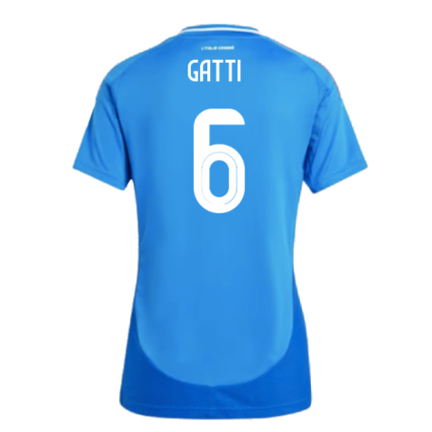 2024-2025 Italy Home Shirt (Ladies) (GATTI 6)