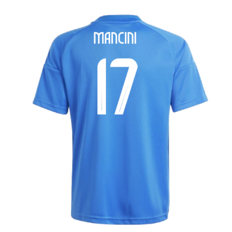 2024-2025 Italy Home Fan Jersey (Kids) (MANCINI 17)