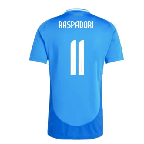 2024-2025 Italy Home Shirt (RASPADORI 11)