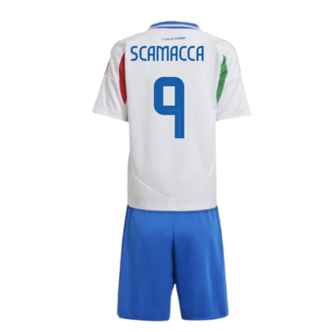 2024-2025 Italy Away Mini Kit (SCAMACCA 9)