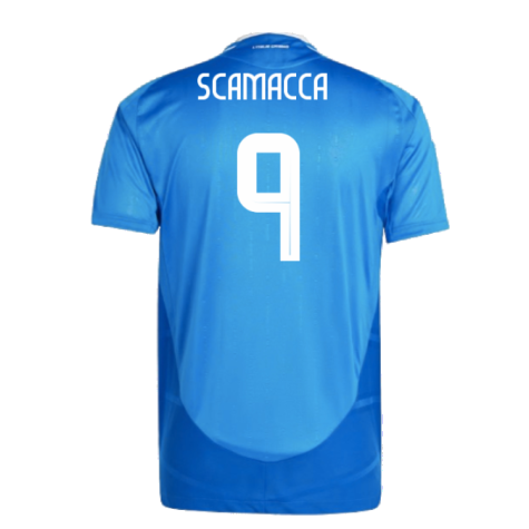 2024-2025 Italy Authentic Home Shirt (SCAMACCA 9)