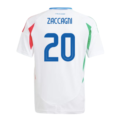 2024-2025 Italy Away Shirt (Kids) (ZACCAGNI 20)