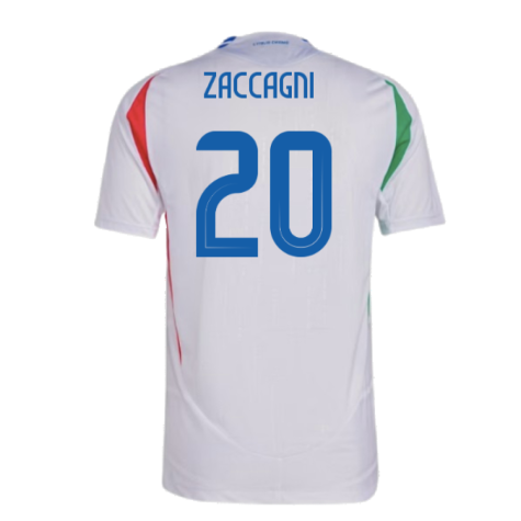 2024-2025 Italy Authentic Away Shirt (ZACCAGNI 20)