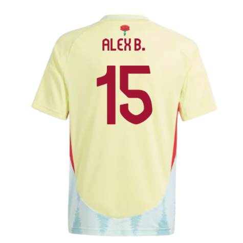 2024-2025 Spain Away Youth Kit (Alex B. 15)