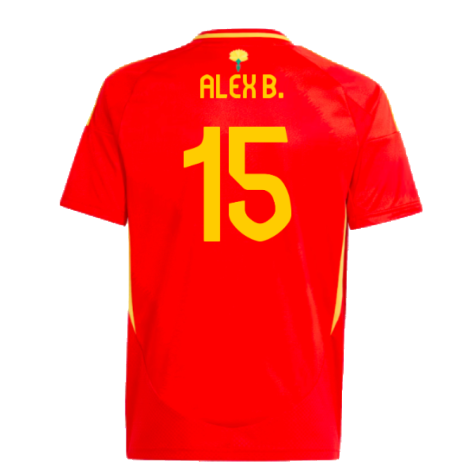 2024-2025 Spain Home Youth Kit (Alex B. 15)