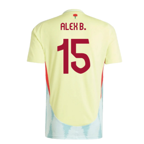 2024-2025 Spain Away Shirt (Ladies) (Alex B. 15)