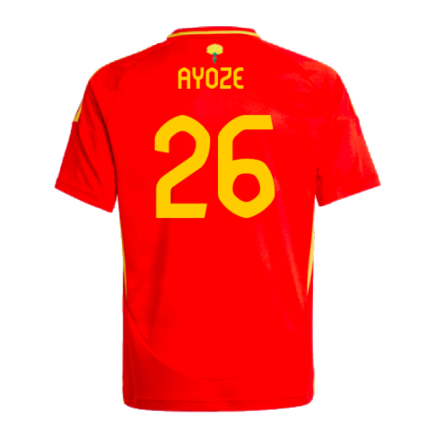 2024-2025 Spain Home Shirt (Kids) (Ayoze 26)