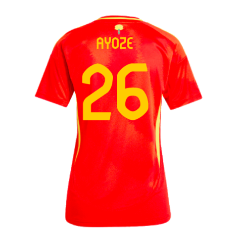 2024-2025 Spain Home Shirt (Ladies) (Ayoze 26)