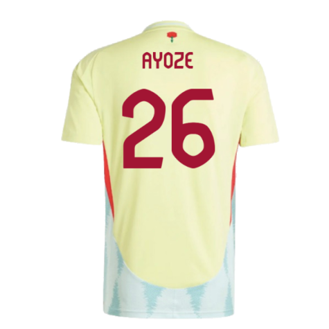 2024-2025 Spain Away Shirt (Ayoze 26)