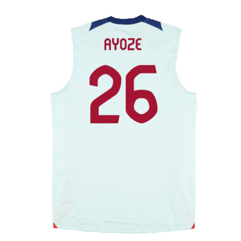 2024-2025 Spain Sleeveless Jersey (Mint) (Ayoze 26)