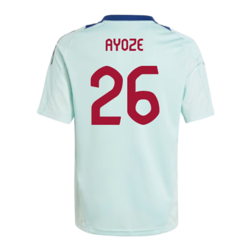 2024-2025 Spain Training Jersey (Turquoise) - Kids (Ayoze 26)