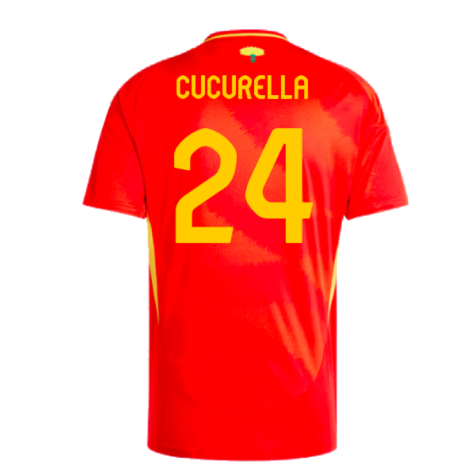 2024-2025 Spain Home Shirt (Cucurella 24)