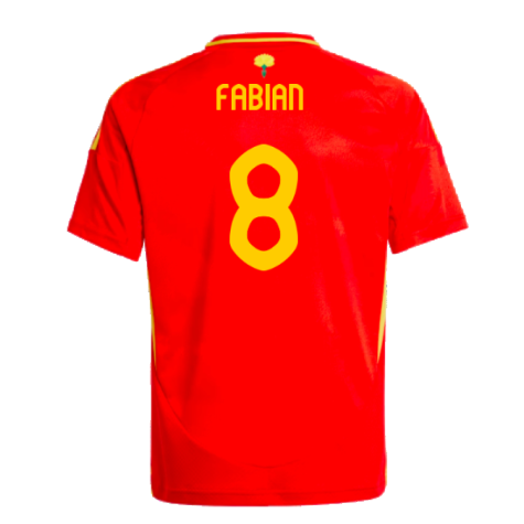 2024-2025 Spain Home Shirt (Kids) (Fabian 8)